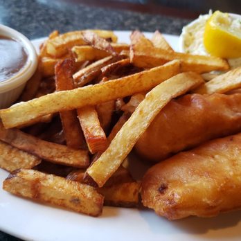 The Atlantic Kitchen - Cod fish and chips with gravy - Fish & Chips Near Me - St. Albert, Alberta The Atlantic Kitchen - Cod fish and chips with gravy - Fish & Chips Near Me - St. Albert, Alberta