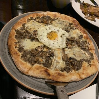 Kitchen 86 - Mushroom pizza - Bars Near Me - Palm Desert, California