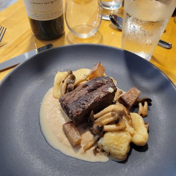 Over Easy - Shoyu red wine braised short rib with creamy daikon sauce - Breakfast & Brunch Near Me - Kailua, Hawaii Over Easy - Shoyu red wine braised short rib with creamy daikon sauce - Breakfast & Brunch Near Me - Kailua, Hawaii
