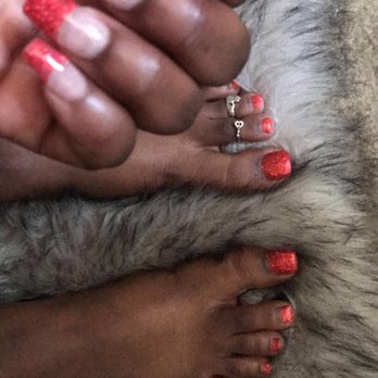 Sally Nails & Wax - Red gel tips, - Skin Care Near Me - Los Angeles, California Sally Nails & Wax - Red gel tips, - Skin Care Near Me - Los Angeles, California