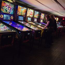 The Racket Bar & Pinball Lounge - Comedy show pregame.