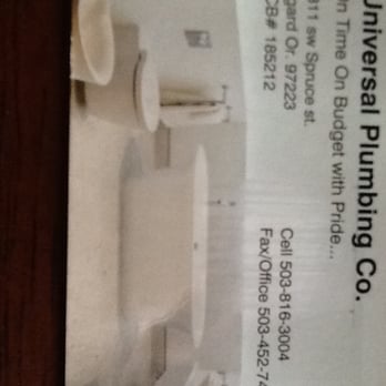 Universal Plumbing Company - Plumbing Near Me - Portland, Oregon Universal Plumbing Company - Plumbing Near Me - Portland, Oregon