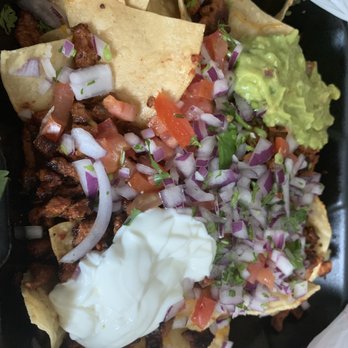El Ranchito Taco Shop - Super nachos with al pastor & no beans - Mexican Near Me - Temecula, California