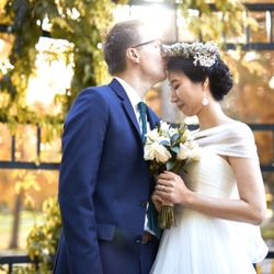 TOV Studio Photography - Beautiful couple at Botanic Garden in Fort Worth
