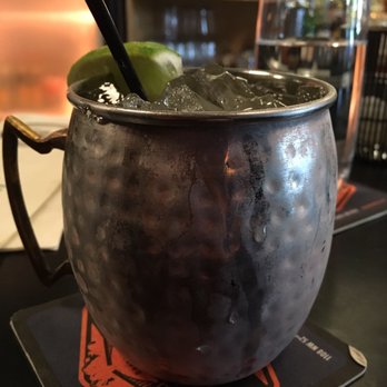 Oliver's Twist - A cold, fruity Moscow Mule. The best I've ever had. - New American Near Me - Seattle, Washington Oliver's Twist - A cold, fruity Moscow Mule. The best I've ever had. - New American Near Me - Seattle, Washington