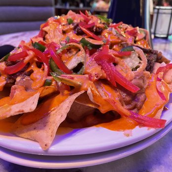 Sports & Social - KOREAN SHORT RIB NACHOS - Sports Bars Near Me - Hanover, Maryland
