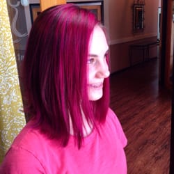 Ashley M Womble Hair Designs - Just a little Pink!