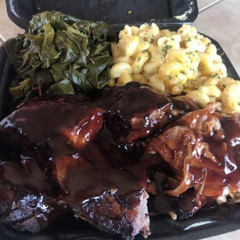Rosako's Restaurant - Three meat plate. - Soul Food Near Me - Bedford, Texas Rosako's Restaurant - Three meat plate. - Soul Food Near Me - Bedford, Texas