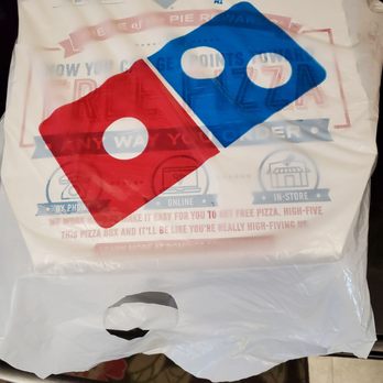 Domino's Pizza - Love that the items were in a bag so it's easier to dispose. - Pizza Near Me - Spokane, Washington
