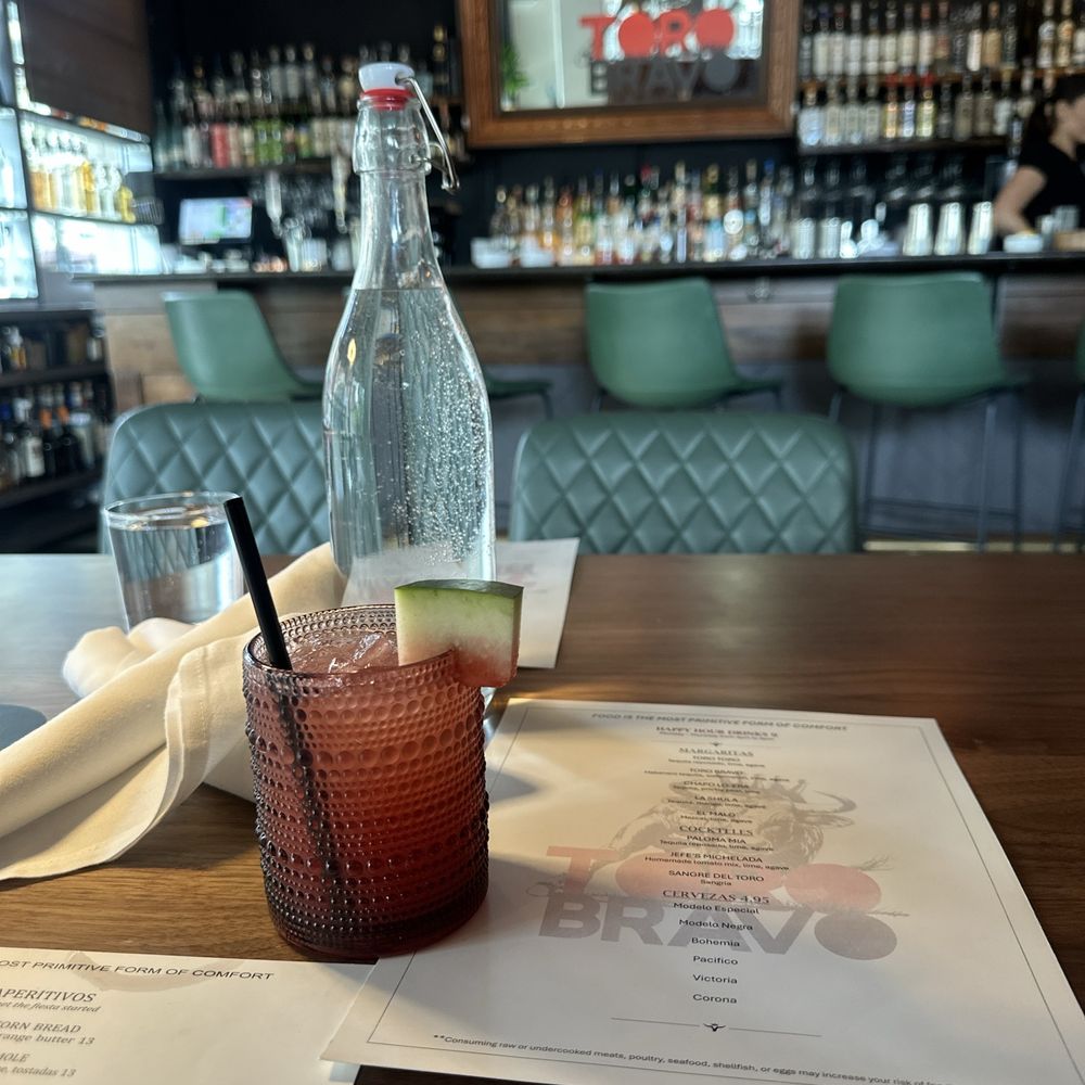 Toro Bravo - Toro Bravo margarita for Happy Hour - Steakhouses Near Me - Reno, Nevada