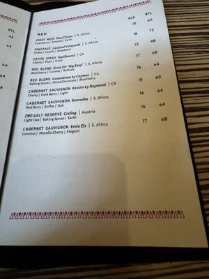 Menu photo 3 Baobab Lounge Savannah, GA Menu photo 3 Baobab Lounge Savannah, GA
