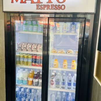 Matto Espresso - Their refrigerator looks like a work of art. - Coffee & Tea Near Me - New York, New York Matto Espresso - Their refrigerator looks like a work of art. - Coffee & Tea Near Me - New York, New York