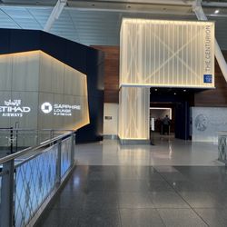 Sapphire Lounge - Located next to Amex Lounge
