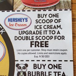 Kabachi Bubble Tea - Coupon Offers for Both Businesses.  2/27/2021