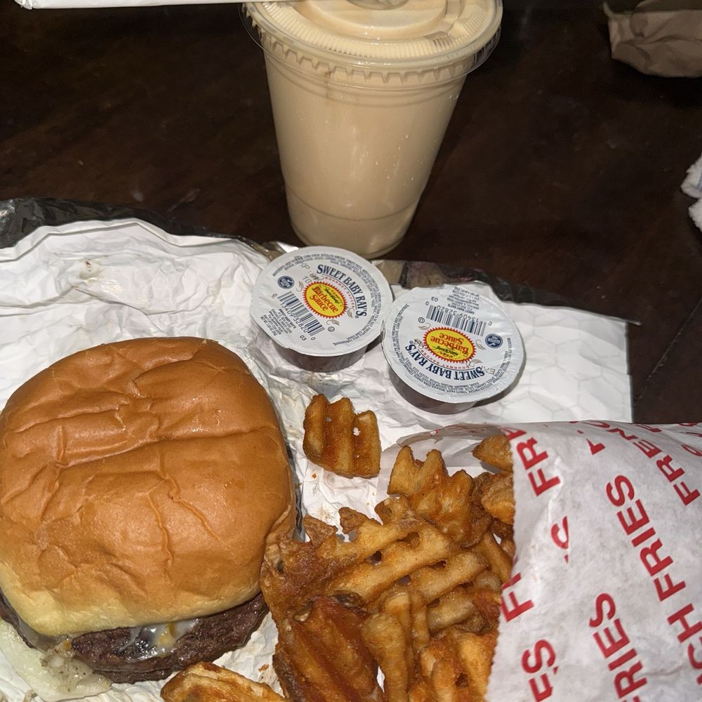 Lee's Burger Place - My complete order - Burgers Near Me - Newton Centre, Massachusetts