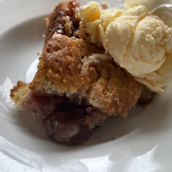 McKinley Creekside Cafe - Strawberry Rhubarb Coffecake - Cafes Near Me - Denali, Alaska McKinley Creekside Cafe - Strawberry Rhubarb Coffecake - Cafes Near Me - Denali, Alaska