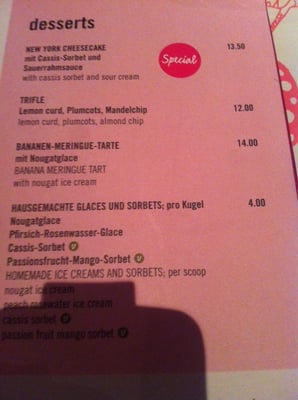 Menu photo 1 NENI Zürich, ZH Menu photo 1 NENI Zürich, ZH