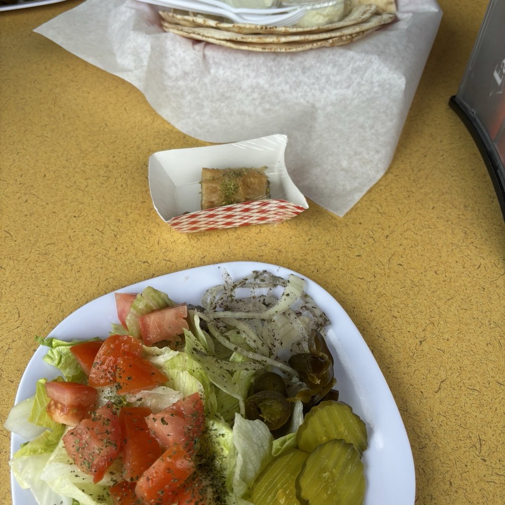 Carson Kebab - Green Salad and Pita Bread - Mediterranean Near Me - Carson, California Carson Kebab - Green Salad and Pita Bread - Mediterranean Near Me - Carson, California