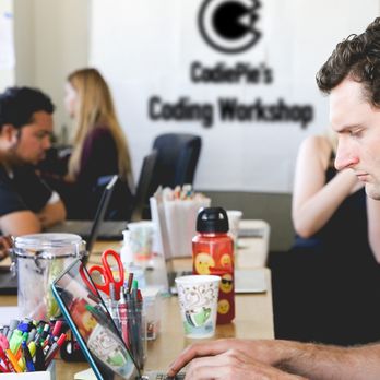 Painted Brain - CodiePie's Coding Workshop -  community participants learning to code. - Community Service/Non-Profit Near Me - Los Angeles, California