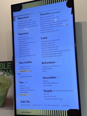 Menu photo 4 Koffeeski Los Angeles, CA