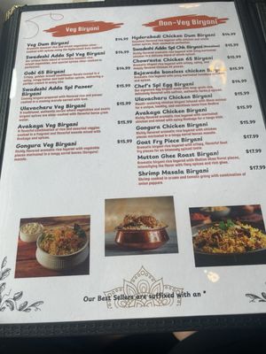 Menu photo 2 Swadeshi Adda Indian Land, SC