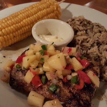 Tony Roma's - Mojo grilled MaHi - MaHi with pineapple salsa - Barbeque Near Me - Dubuque, Iowa