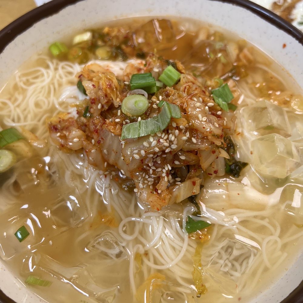 I Am Kimchi - Kimchi cold noodle - Korean Near Me - Flushing, New York I Am Kimchi - Kimchi cold noodle - Korean Near Me - Flushing, New York