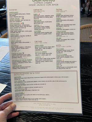 Menu photo 1 Ramos Redux Events Mesa, AZ