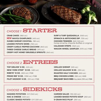 Black Angus Steakhouse - Menu - Steakhouses Near Me - Burbank, California