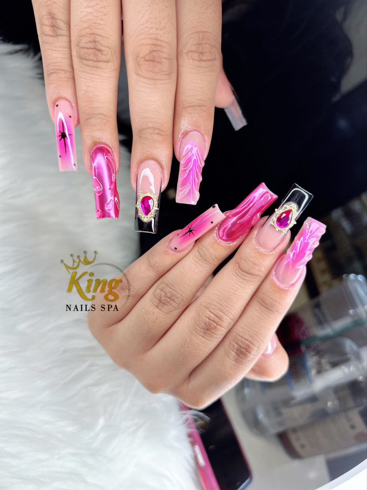 KING NAILS SPA Updated August 2024 29 Photos 1400 E Expy 83, McAllen, Texas Nail Salons