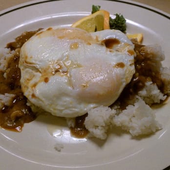 Mason Street Courtyard - Oh yeah!!!  Loco Moco, so ono! - Salad Near Me - Mesquite, Nevada