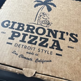Gibroni's Pizza - A box - Pizza Near Me - San Clemente, California Gibroni's Pizza - A box - Pizza Near Me - San Clemente, California