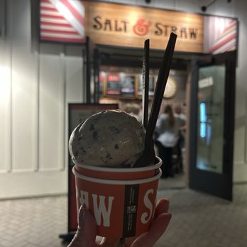 Salt & Straw - Double scoop - Desserts Near Me - San Diego, California