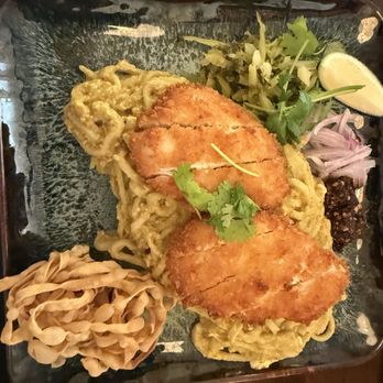 Saoha Khao Soi Thai Cuisine - Dry Khao Soi - Thai Near Me - Los Angeles, California