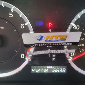 Big O Tires - How I know that they did not change the oil. What they wrote down is 300K less than what is on my car - Tires Near Me - Selma, Texas