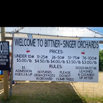 Bittner Singer Orchards - Fruits & Veggies Near Me - Appleton, New York
