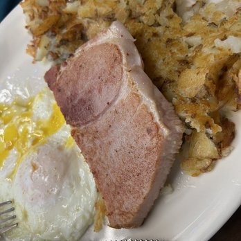 Seascape Restaurant - 2eggs+ham+hash browns - Seafood Near Me - Trinidad, California Seascape Restaurant - 2eggs+ham+hash browns - Seafood Near Me - Trinidad, California