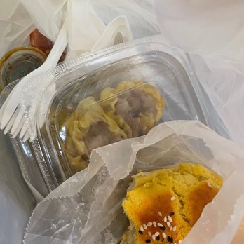 Jade Bakery - coconut bun and shumai - Bakeries Near Me - Sunset Park, New York