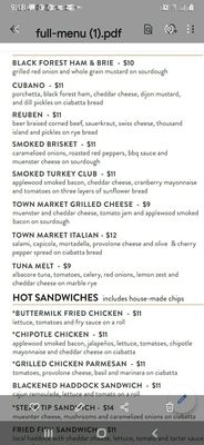 Menu photo 1 Town Market Andover Andover, MA Menu photo 1 Town Market Andover Andover, MA