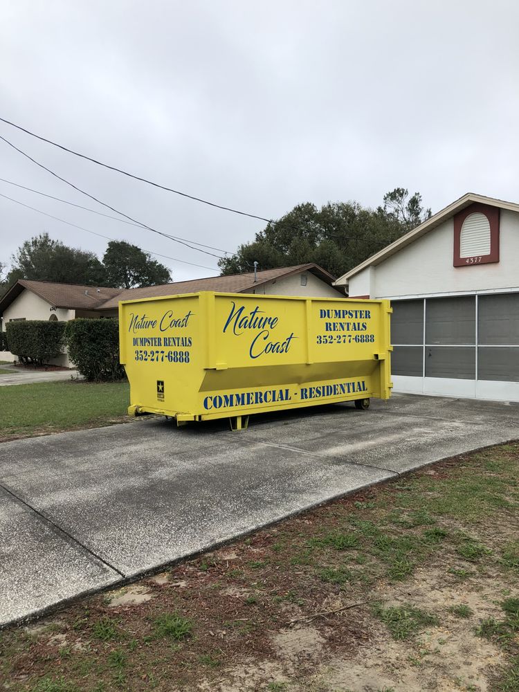 NATURE COAST DUMPSTER RENTALS Updated July 2024 Request a Quote