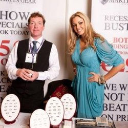 Martin Gear Jewellers - Martin Gear and Rossana at the K Club.