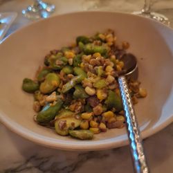 Vivo Kitchen - Fava Bean & Corn Side Dish