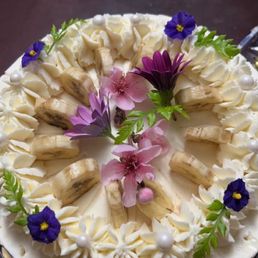 Vanilla banana crepe cake Vanilla banana crepe cake