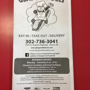 Glasgow Deli - Sandwiches Near Me - Dover, Delaware