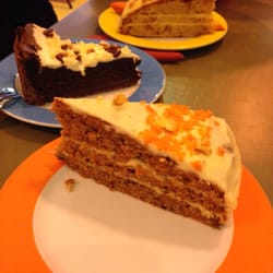 Bij Britta - Carrotcake, Mississippi mud pie en Stroopwafeltaart