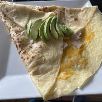 Aroma's Cafe - Ham and cheese avocado Breakfast crepe - Cafes Near Me - Eureka, California