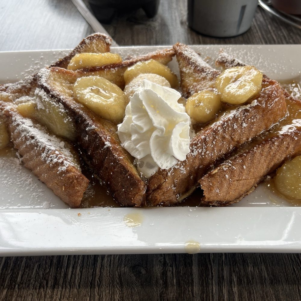 The Pan - N'awlins Bananas Fosters French Toast - Breakfast & Brunch Near Me - Santa Ana, California The Pan - N'awlins Bananas Fosters French Toast - Breakfast & Brunch Near Me - Santa Ana, California