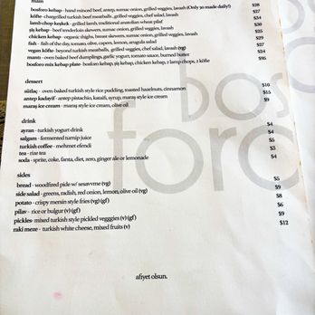 Bosforo - Menu. Ig @mel_foodie_ventures - Turkish Near Me - San Diego, California Bosforo - Menu. Ig @mel_foodie_ventures - Turkish Near Me - San Diego, California