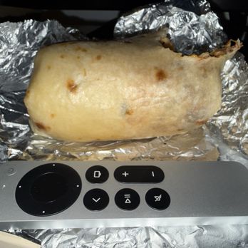 Cabo Bob’s Burritos - burrito size comparison with apple tv remote - Mexican Near Me - San Antonio, Texas Cabo Bob’s Burritos - burrito size comparison with apple tv remote - Mexican Near Me - San Antonio, Texas