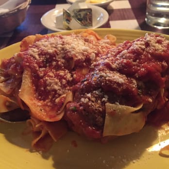 Vecchia Osteria - Braciole with home made papadelle - Italian Near Me - Newtown, Pennsylvania